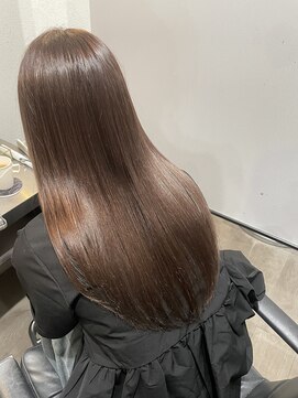 マーシュ(marshu) オベリクス髪質改善カラー♪グレージュ【Hikaru】