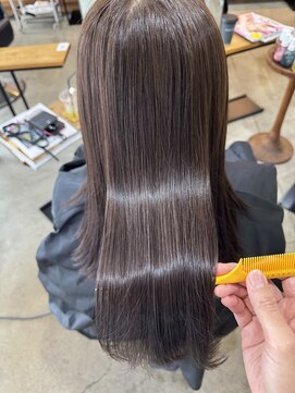 ココカラヘア 星ヶ丘店(KOKOKARA HAIR) 【髪質改善】地毛風ストレート×ダメージケアトリートメント