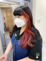 ヴェルダ 池袋店(verda)&nbsp;インナーレッドカラー/ブリーチカラー/池袋/yamamoto