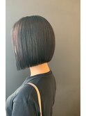 切りっぱなしボブ