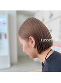 タッセルカット×シースルーバング今っぽい
