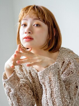 ジプソ 池袋西口(Gypso) ハイトーンボブ6池袋美容室/髪質改善カラー/白髪ぼかし/縮毛矯正