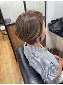 髪質改善ヘアカラー/佐賀/ハイライト/白髪ぼかし/ショート