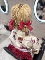 ヘア サロン クラン ソア 心斎橋店(hair salon clan soar)&nbsp;ツインお団子【クランソア】ヘアメ/ヘアセット/心斎橋
