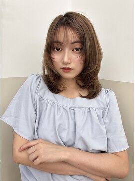 ボヌール 銀座並木通り店(Bonheur) 【銀座有楽町】stylist高落ミディアムレイヤーナチュラルカラー