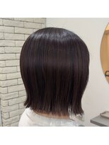 メモリーズ 銀座(Memories)&nbsp;ゆるっと外ハネナチュラルに洒落るボブ。加藤