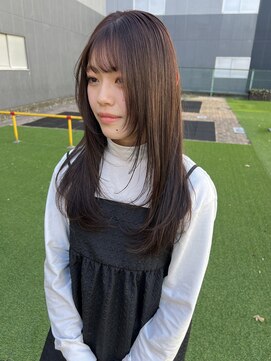 リコ ヘアアンドリラクゼーション 名駅店(LICO HAIR＆RELAXATION) 韓国レイヤー ナチュラルブラウン