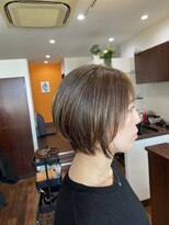 ヘア アンド スパ ミノルキ(hair and spa MInoruKI)&nbsp;大人ショートボブ