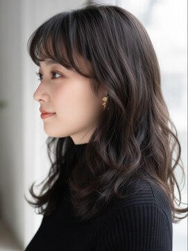 おしゃれな大人のセミロング×パーマスタイル♪