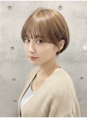 ショートボブ/大人ショート/マッシュショート/30代40代50代