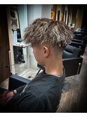 MEN’S HAIR/波巻ツイストスパイラル/フェザーパーマ/眉毛/渋谷
