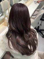 ロンドメリア 天神大名店(Lond Melia) 黒髪カタログ/オリーブグレー/ココアベージュ/小顔に見せるヘア