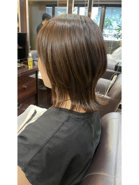 キャラ 池袋本店(CHARA) 大人気!ミディアムウルフカット【池袋/ウルフカット/大村】