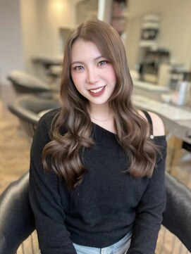 スティル ヘアアンドアイラッシュ(STILL hair&eyelash) 【柴田】ブリーチ1回のMilk greige