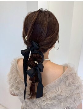 モナ 髪質改善(MONA) 【MONA】ヘアセット/結婚式/お呼ばれヘア/ヘアアレンジ