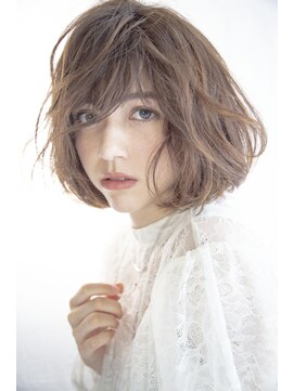 ラフヘアーアンドライフ 所沢東口店(LAF Hair&Life) 美シルエットのハイライト&ボブ