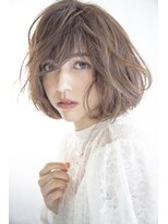 ラフヘアーアンドライフ 所沢東口店(LAF Hair&Life) 美シルエットのハイライト&ボブ
