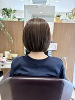 エル バイ ファースト(L by first) 【L by first】切りっぱなし内巻きボブ 10代/20代/30代/40代/