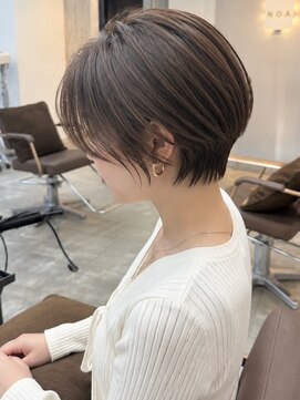 ノア(NOA) 【NOA】くびれショートハンサムショート小顔カット髪質改善