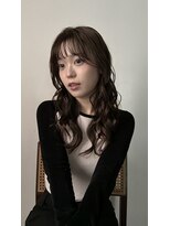 フィルムス 横浜(FILMS+)&nbsp;デジタルパーマ/ミディアムレイヤー/韓国巻き風/顔周りカット
