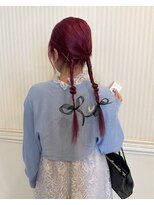 ソーソー(SoSo)&nbsp;ツインタイトヘアアレンジ4.18イメチェン