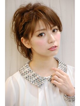 ナチュラルエフ(natural f) ショートアレンジスタイル