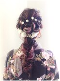 卒業式☆袴ヘアセット