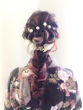 レンガヤシンジインターナショナル(RENGAYA SHINJI INTERNATIONAL) 卒業式☆袴ヘアセット