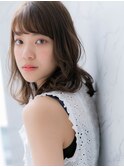 ＊LOREN＊クセ毛、面長さんも◎無造作カール透明感セミディ