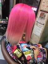 ミミック (mimic) イチゴミルクグラデヘアカラーTRICKstyle! 