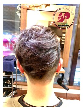 ジニアル(XeniaL) 色落ち過程も楽しめるパープルアッシュ