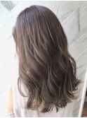 【Zina 銀座中央通り】透明感×ヌーディーラテベージュ