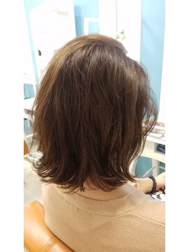 アラワラブルー(arrawarra blue) アレンジ自在ゆるふわボブ/20代/30代/40代/50代/倉敷　南町