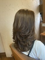 スリル ヘア アンド ネイル デザイン 恵比寿店(sulir hair and nail design)&nbsp;大人のロングレイヤー☆【恵比寿】30代40代50代