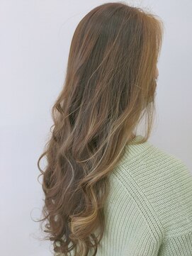 カラールームココ(color room COCO) ハイライト+バングカラーで華やかさプラス☆