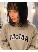 フェイスフレームカラー×顔まわりレイヤー