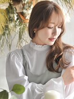 ルレ(Relais)&nbsp;ナチュラルストレート小顔ツヤ感ブラウン