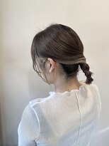 ブラーノ(Burano) イヤリングカラー×ヘアアレンジ