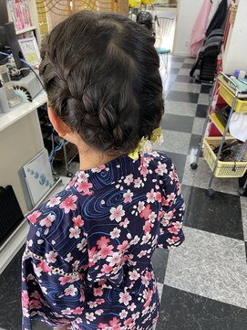 イマージュヒラ 浴衣着付け、ヘアセット