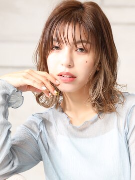 無垢(muku) 大人可愛い小顔美髪ツヤ髪外国人風くすみブラウン髪質改善A10