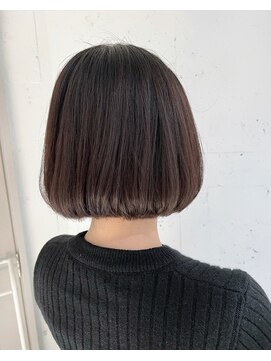 ガリカ(Gallica kinshicho) 【竹之内蔵人】大人かわいいナチュラル丸みミニボブ<錦糸町>