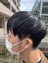 メロウ(mellow)&nbsp;ダブルカラー×ブルーブラック