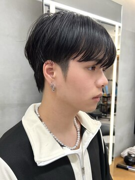 ニコ トウキョウ ヨコハマ(nico) メンズ/センターパート/ニュアンスパーマ