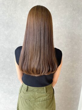 オブジェ シエル(obje't ciel) 【obje't ciel】艶ナチュラルストレート【暮石 唯】