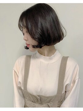 ナループロア ルームー(Nalu pu loa ROOMOO) ゆるまきタッセルカット/タッセルカット/タンバルモリ/韓国ボブ