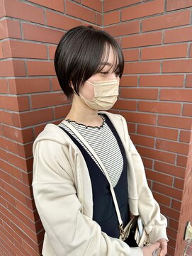 ヌークバイラヴェスト 四日市(neuk by lovest) 【小顔に見せるカット】乾かすだけで決まるショート