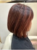 秋のペールピンク