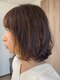 ヘアークロロ(hair kulolo)の写真/【仙台/宮町】明るい色味の白髪染めで、お洒落な仕上がりに♪透明感溢れるカラーで大人女性にも好評◎