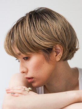 オンカラー(ON.COLOR) 大人ハイライトグレージュボブ