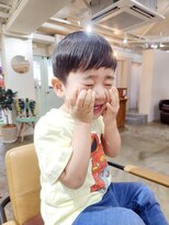 スーハ 恵比寿(SUUHA) キッズカット/横えりスッキリ刈り上げ/キッズヘアキッズスタイル